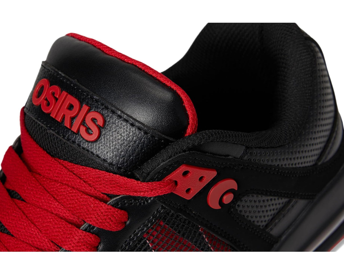 Men's Osiris Pixel Black/Red/Gum