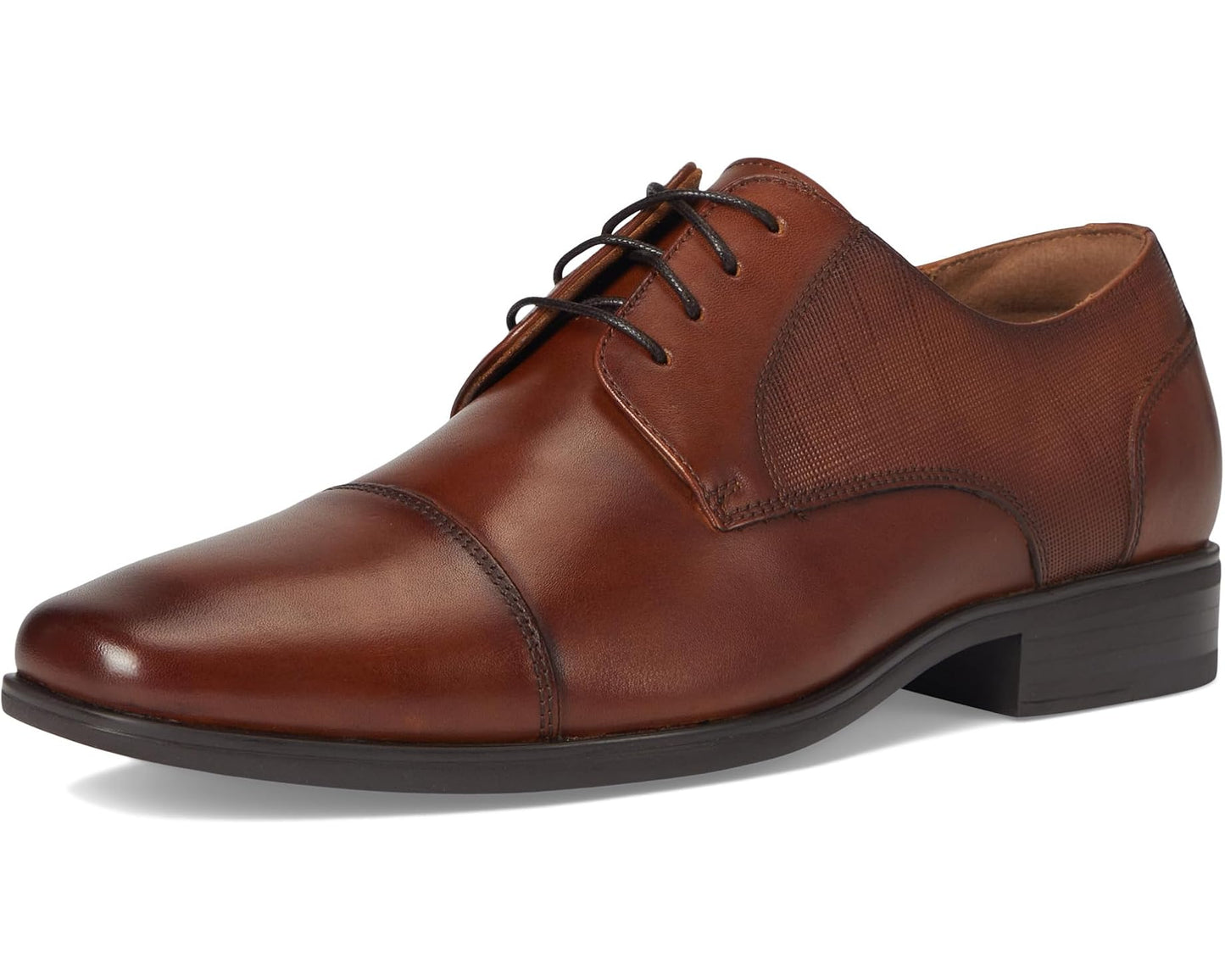 Men's Florsheim Jackson Cap Toe Oxford Cognac