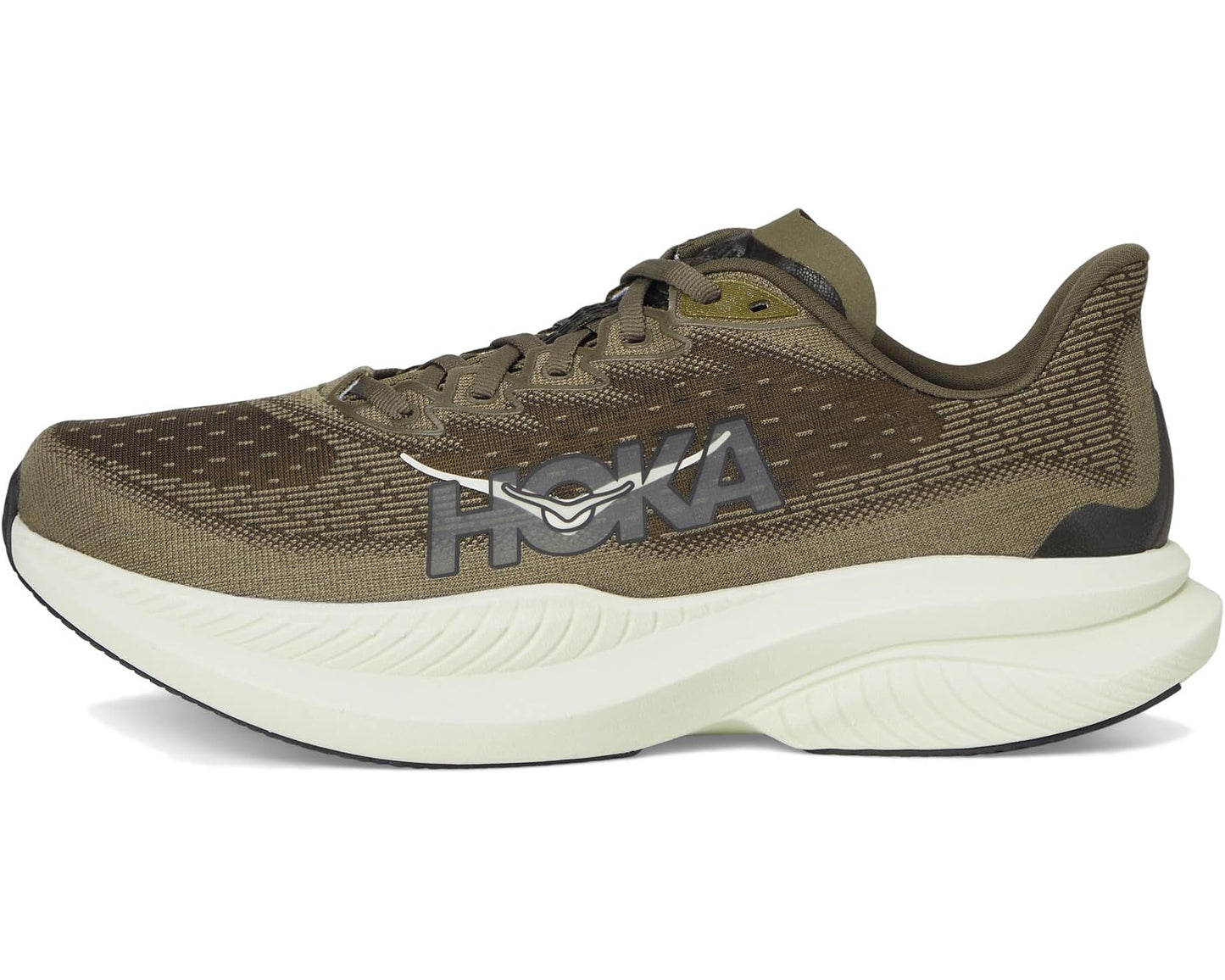 Men's Hoka Mach 6 Antique Olive/Truffle Salt