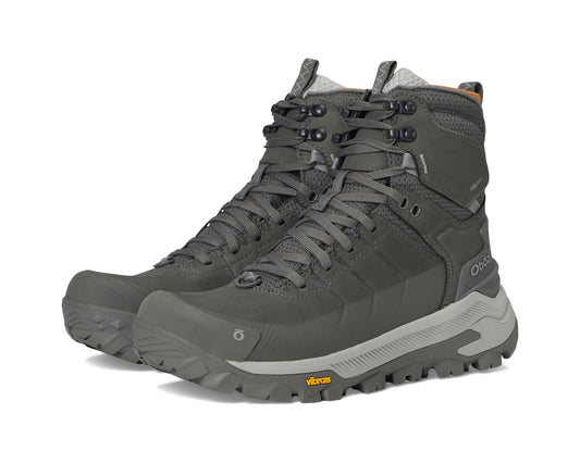 Men's Oboz Bangtail Mid Insulated B-Dry Charcoal