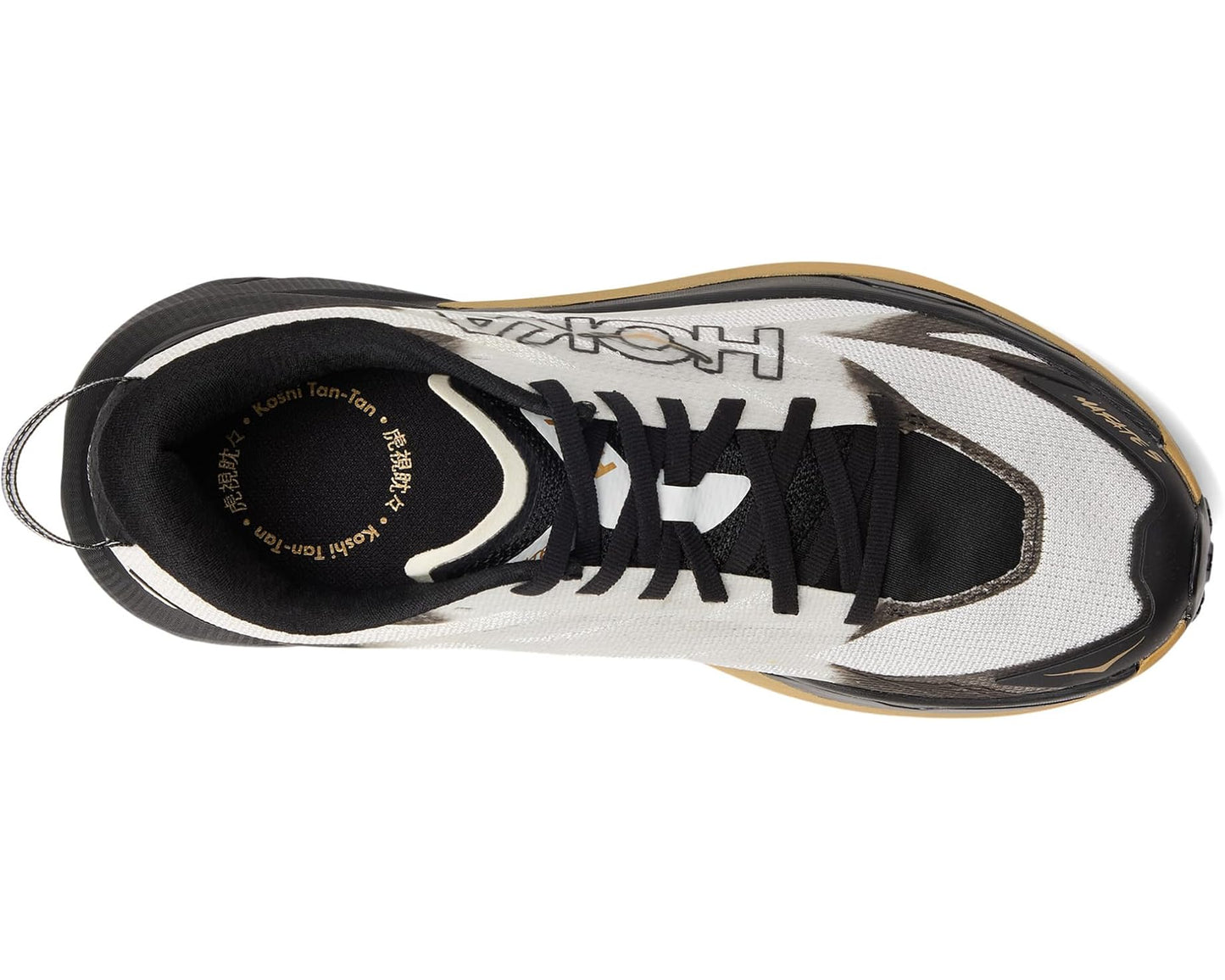 Men's Hoka Mafate 5 Black/Gold