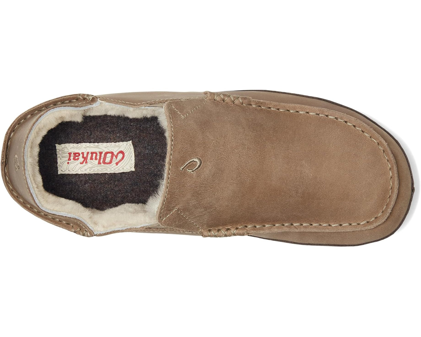 Men's OluKai Moloa Slipper Clay/Dark Java