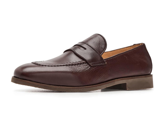 Men's Peter Millar Madison Penny Loafer Chocolate