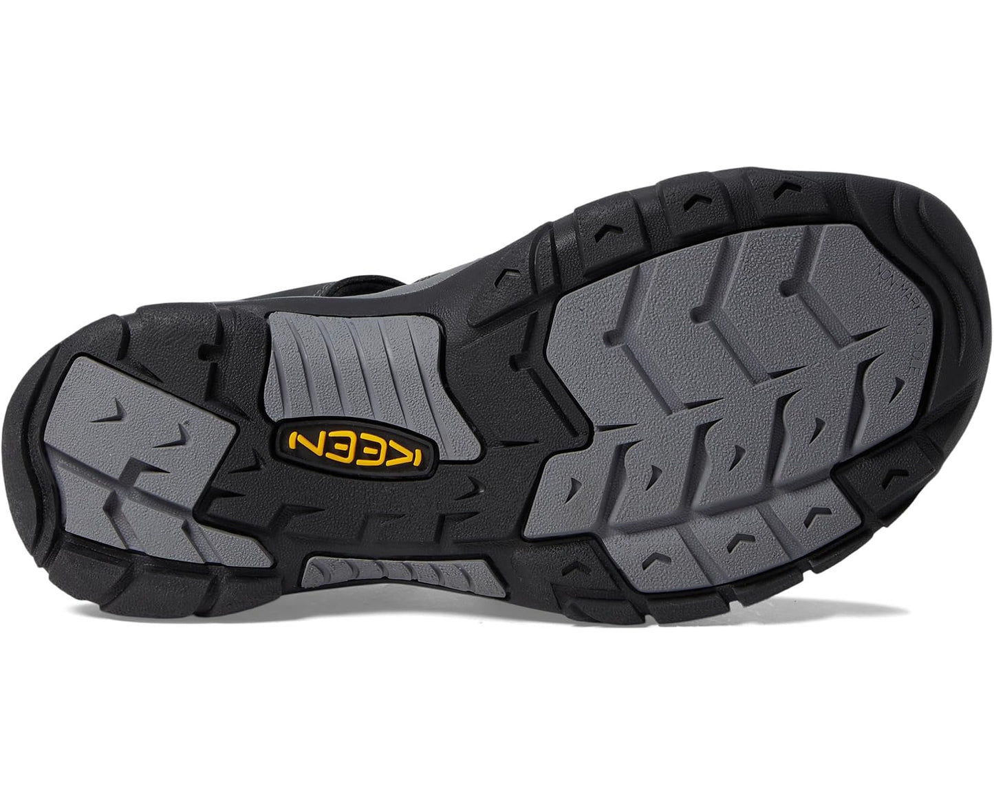 Men's KEEN Newport Black/Steel Grey