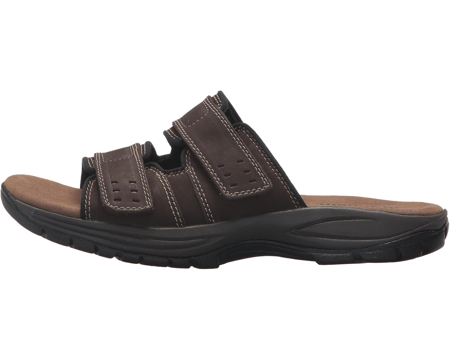 Men's Dunham Newport Slide Dark Brown