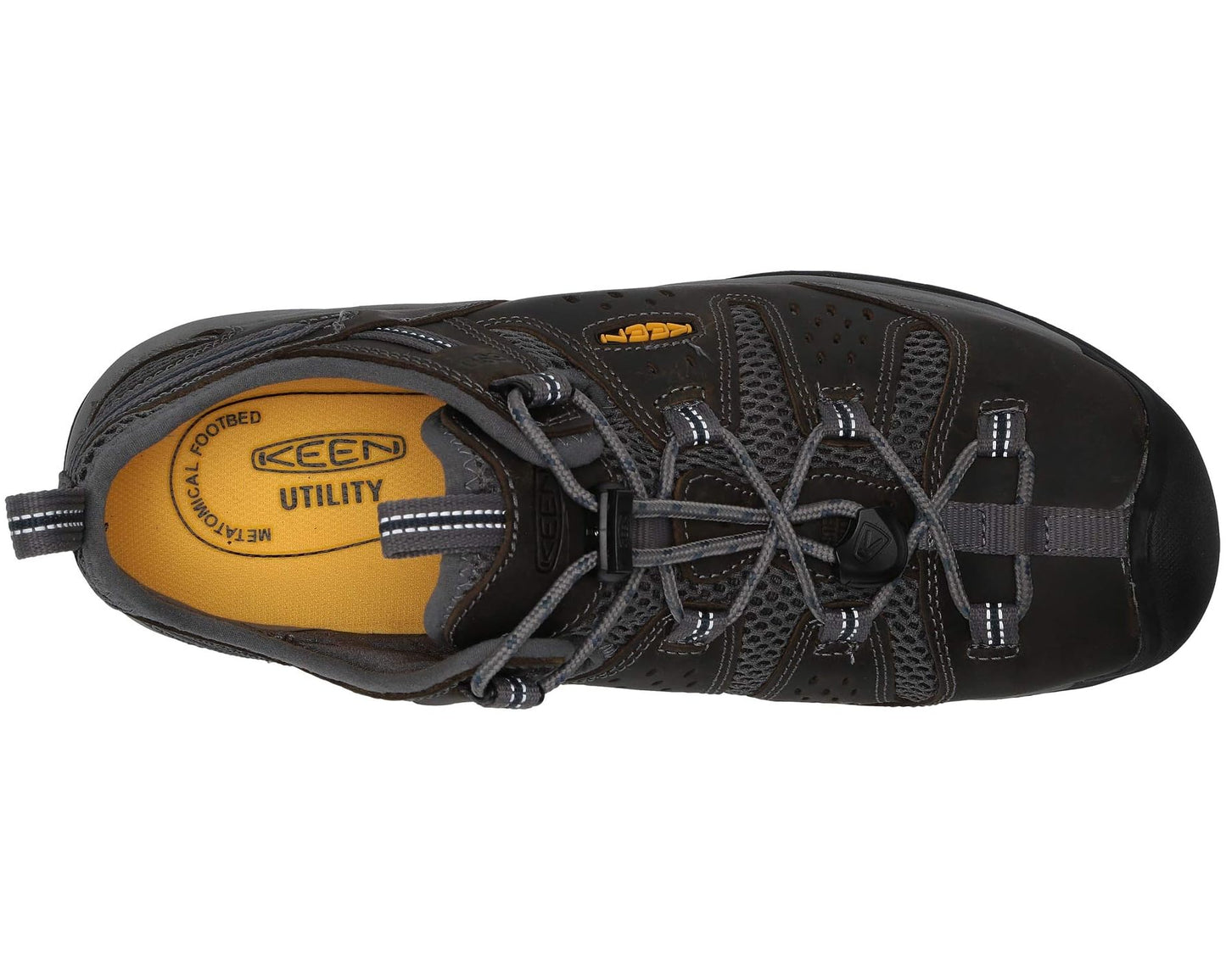 Men's KEEN Utility Atlanta Cool II ESD (Steel Toe) Gargoyle/Midnight Navy