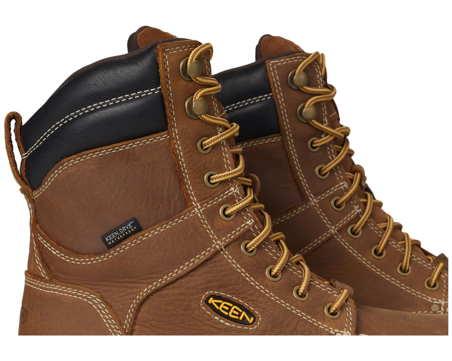 Men's KEEN Utility Cincinnati 8 Waterproof (Comp Toe) Belgian/Sandshell