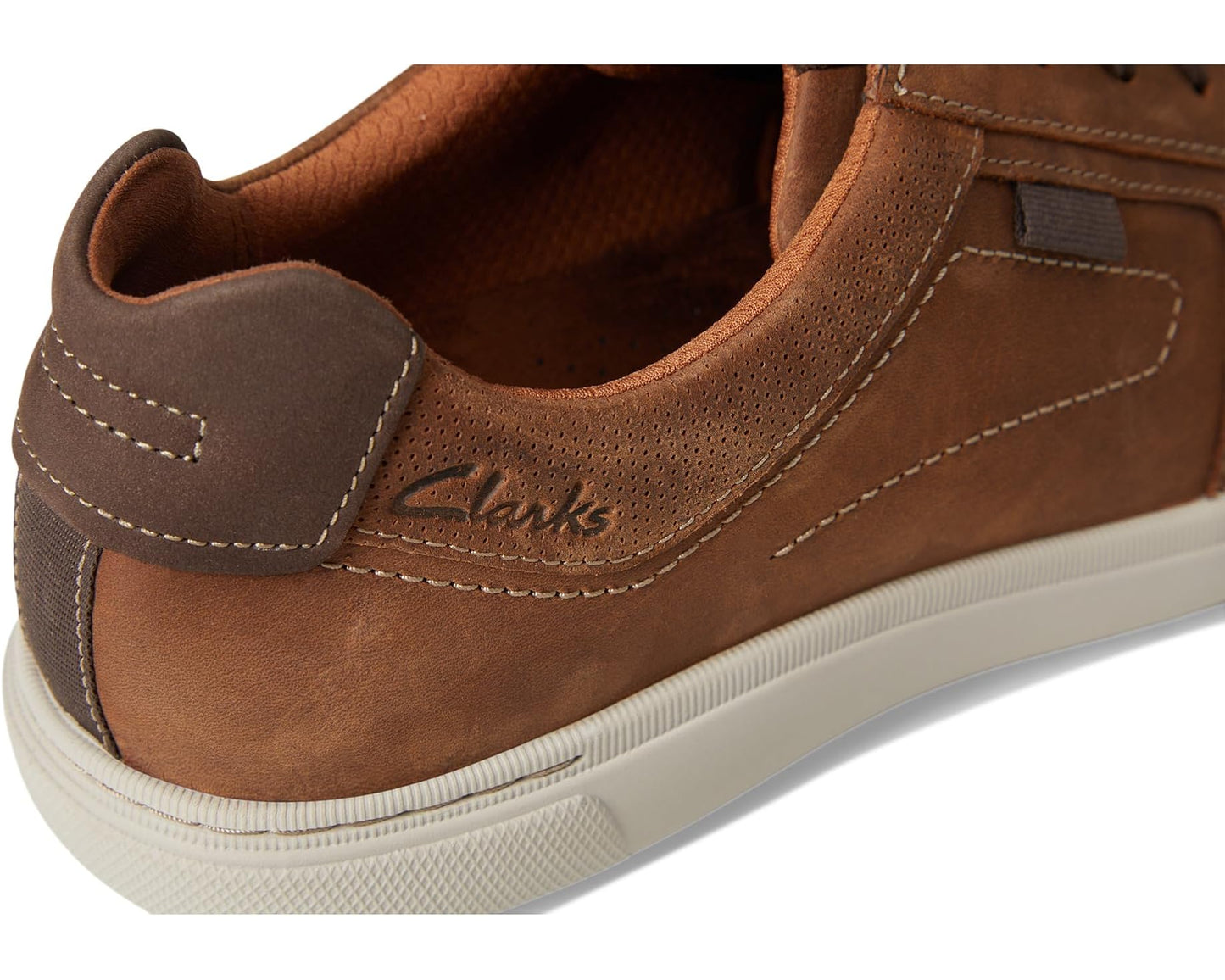 Men's Clarks Mapstone Lace Beeswax Leather