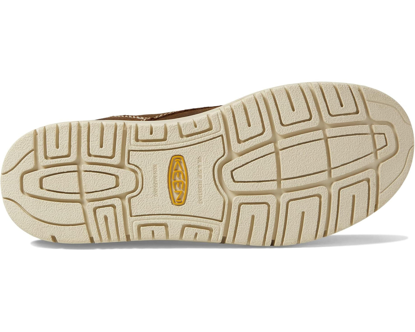 Men's KEEN Utility San Jose 6 (Soft Toe) Coffee Bean/Star White