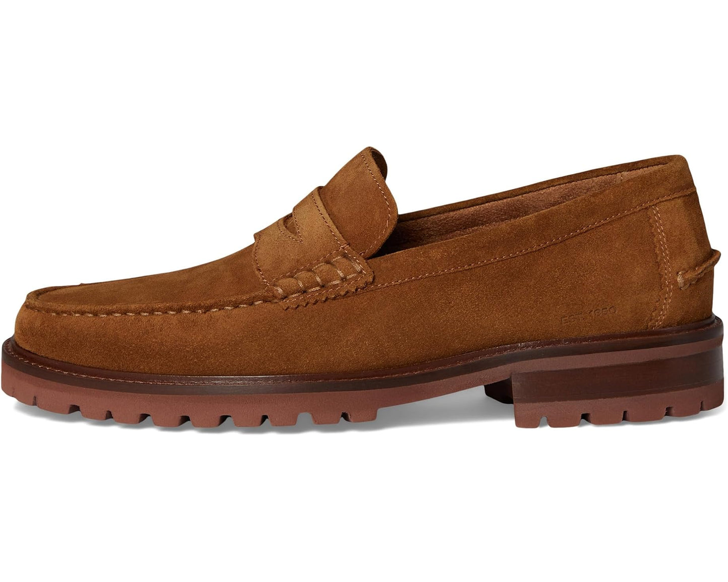 Men's Johnston & Murphy Collier Penny Snuff Suede
