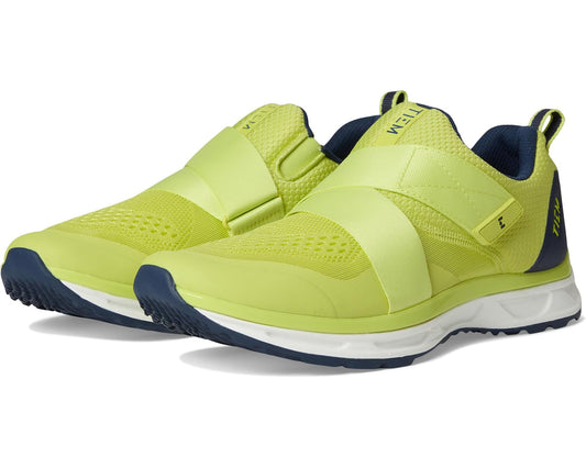 Men's TIEM Slipstream Cycling Shoe Citron/Navy