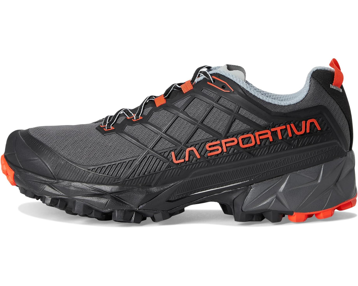 Men's La Sportiva Akyra II Carbon/Cherry Tomato