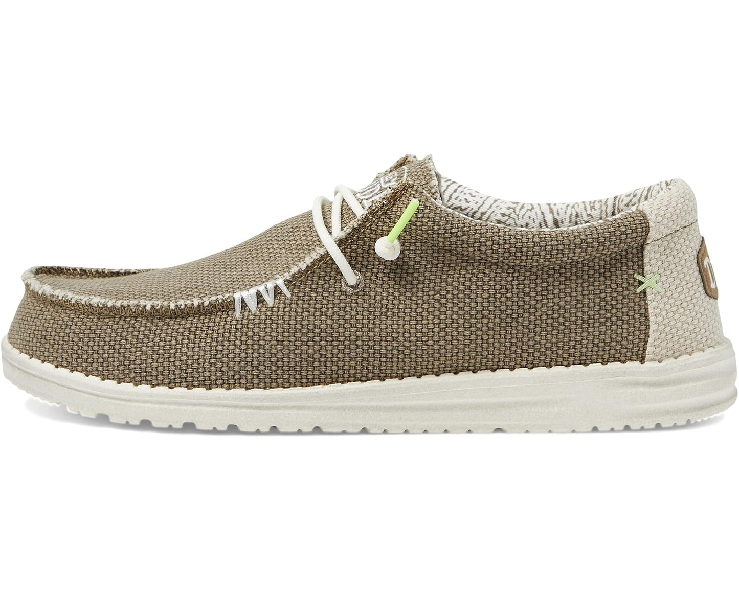 Men's Hey Dude Wally Braided Slip-On Casual Shoes Fossil