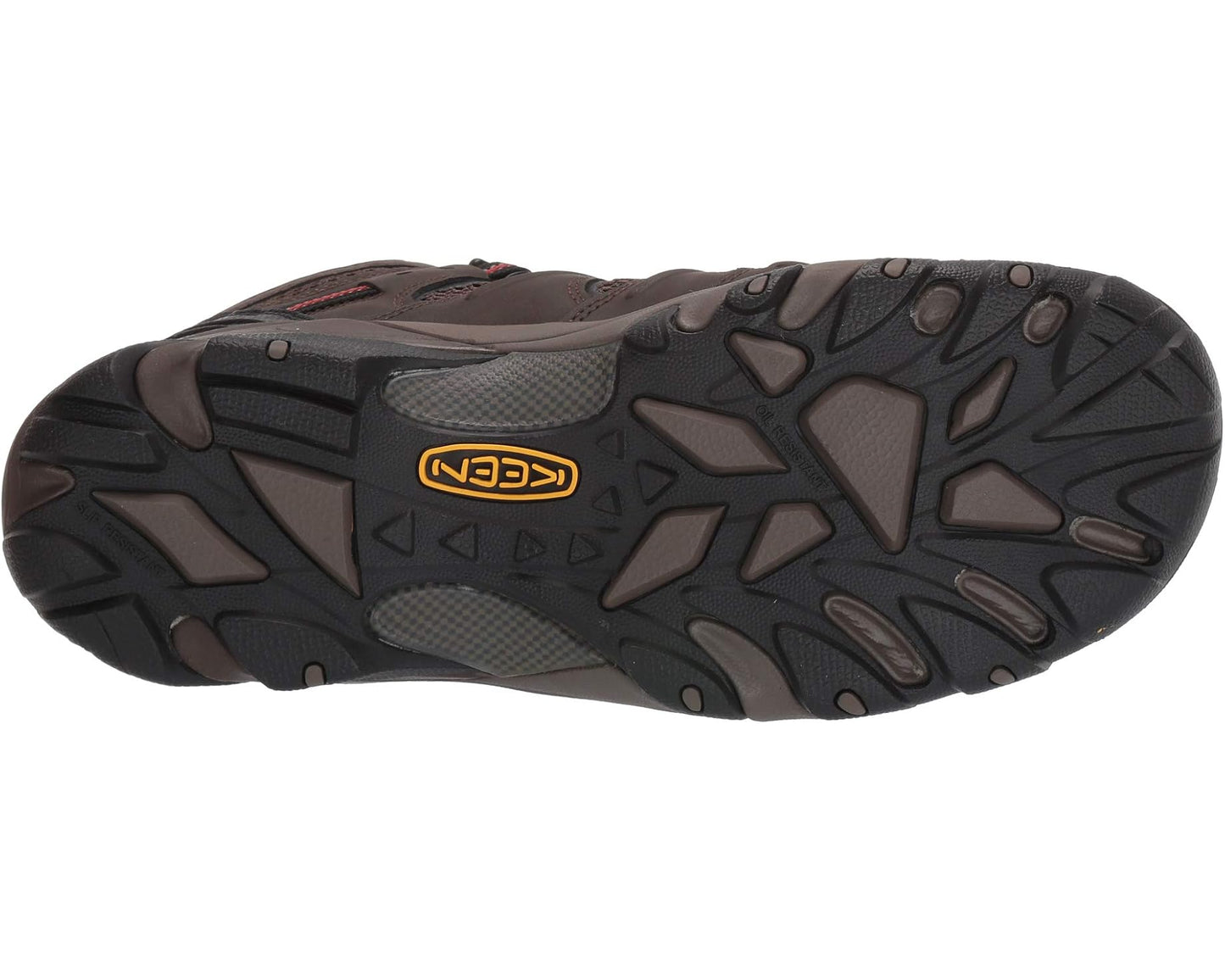 Men's KEEN Utility Lansing Mid Waterproof Steel Toe Cascade Brown/Brindle