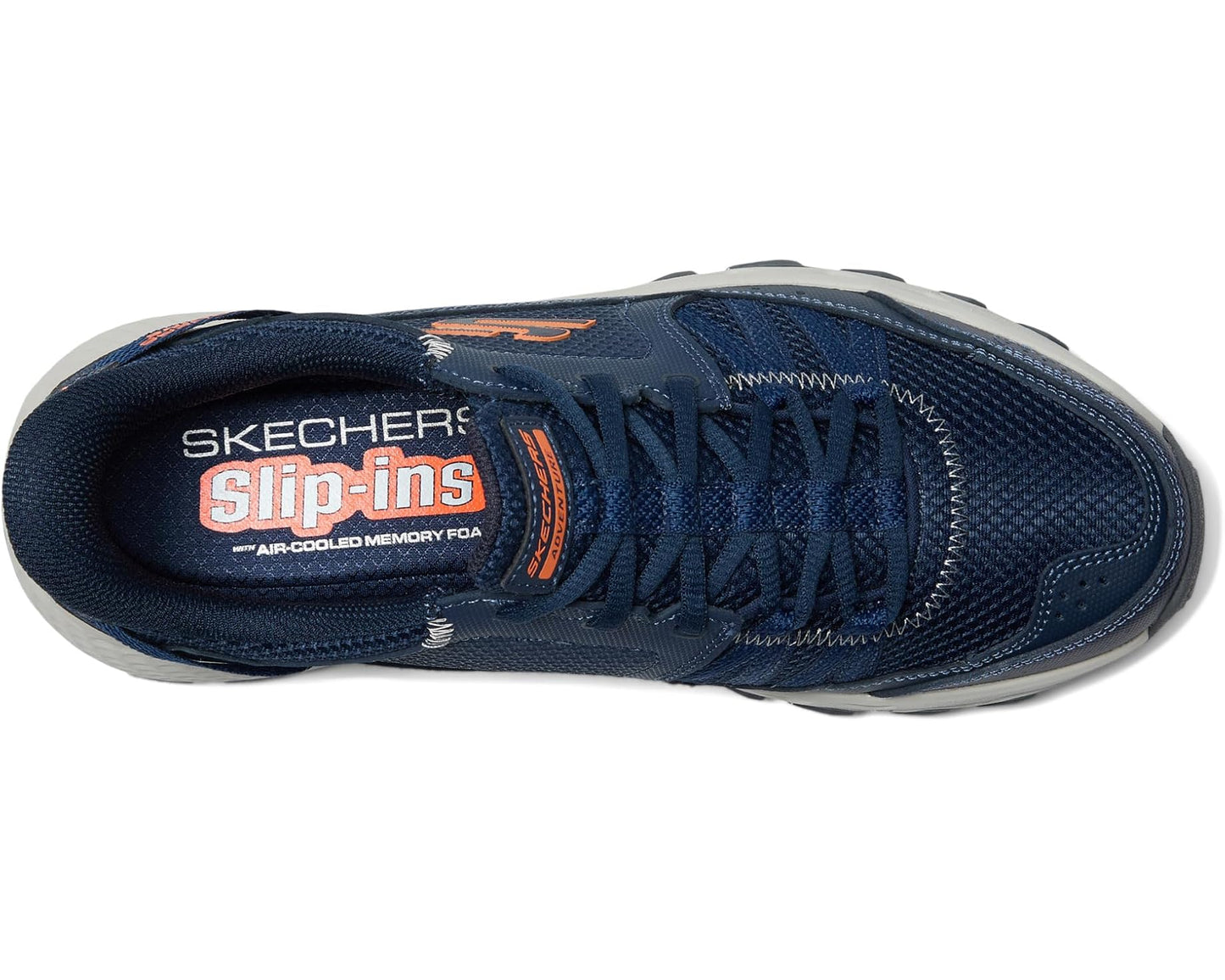 Men's SKECHERS Dynamite AT Escapar Hands Free Slip-in Navy/Orange