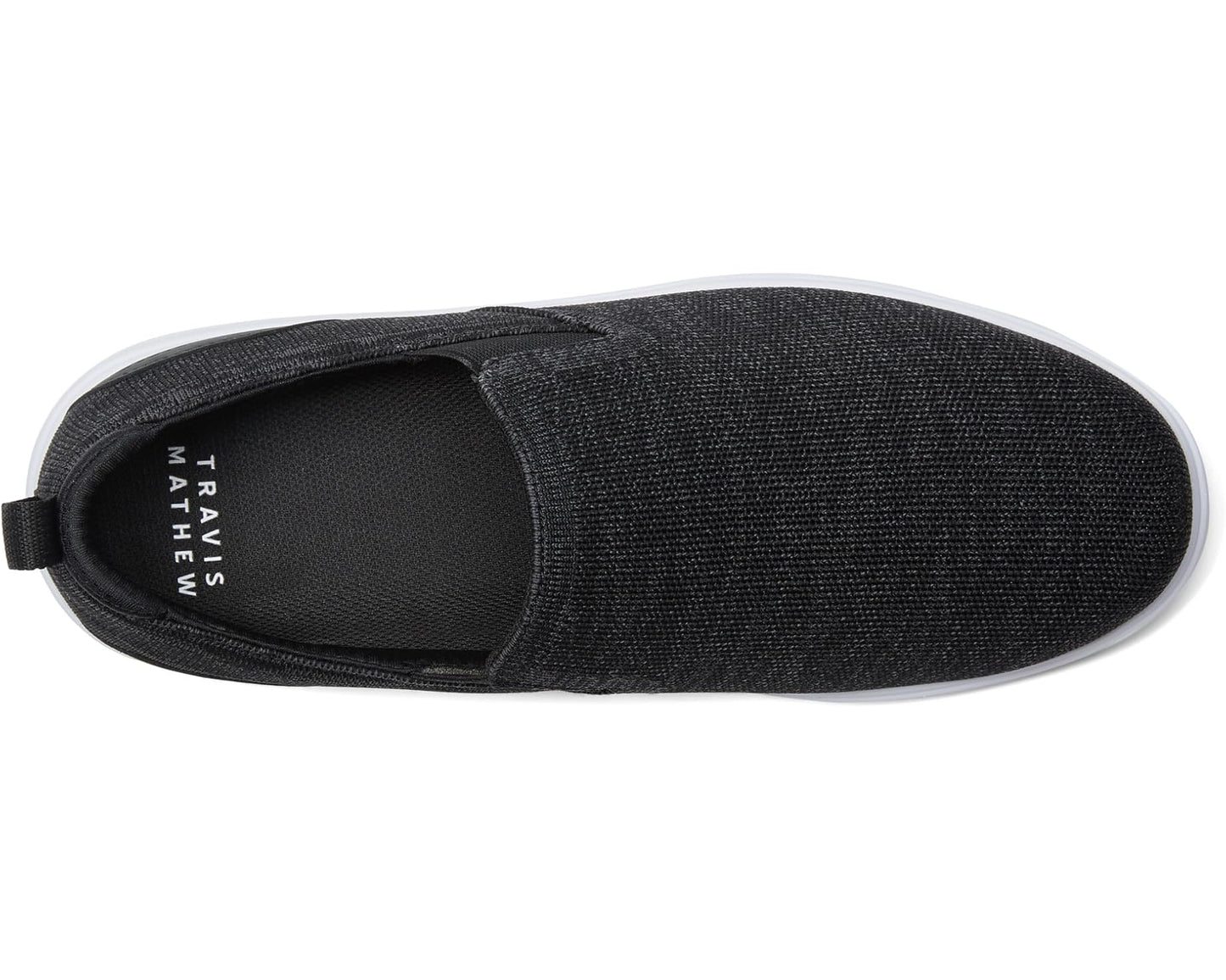Men's TravisMathew The Daily Knit Slip Heather Black