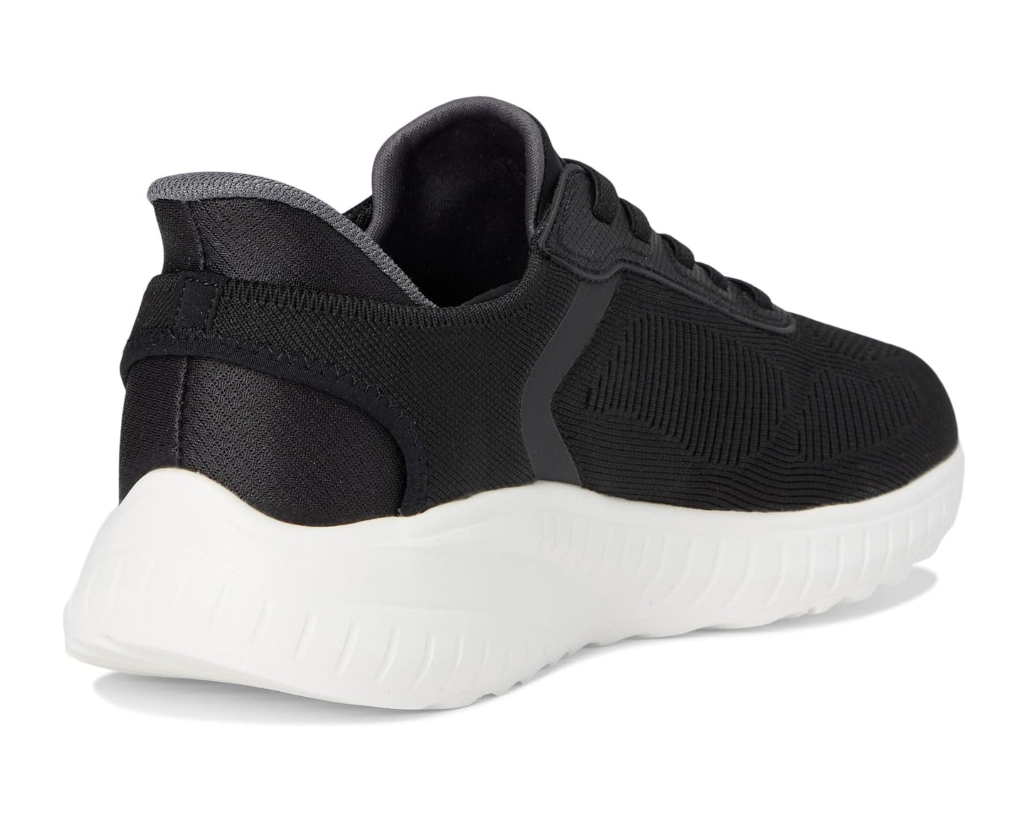Men's BOBS from SKECHERS Hands Free Slip-Ins Squad Chaos - Solid Step Black/White