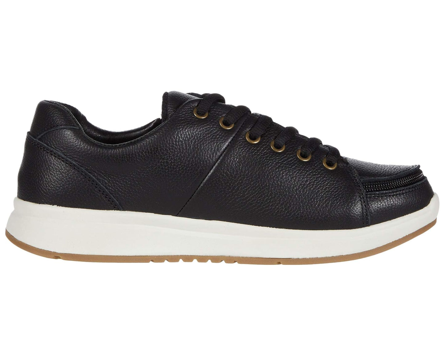 Men's BILLY Footwear Comfort Leather Lo Black/White