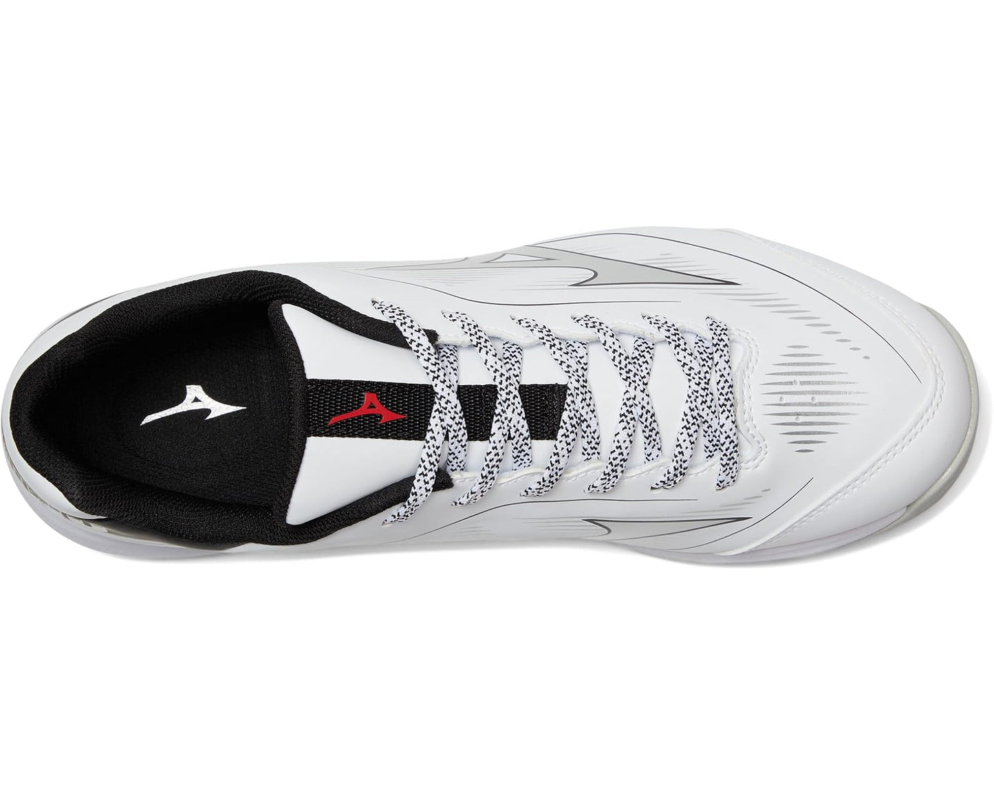 Unisex Mizuno Cushionrevo Diamond Turf White/Black