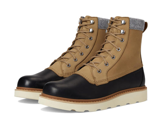 Men's SOREL Slabtown 62' Caribou Waterproof Caribou Buff/Black