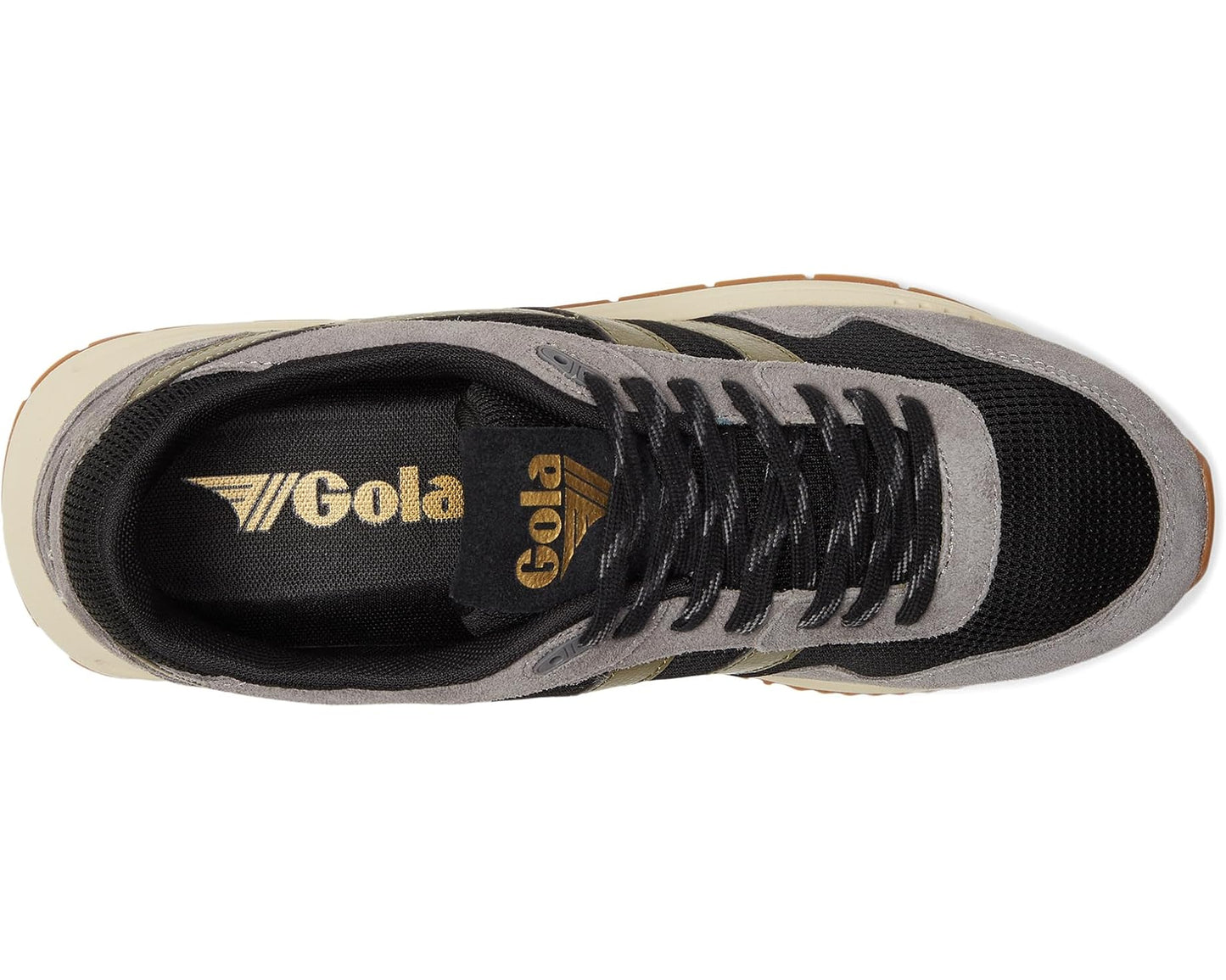 Men's Gola Delta Black/Ash/Khaki