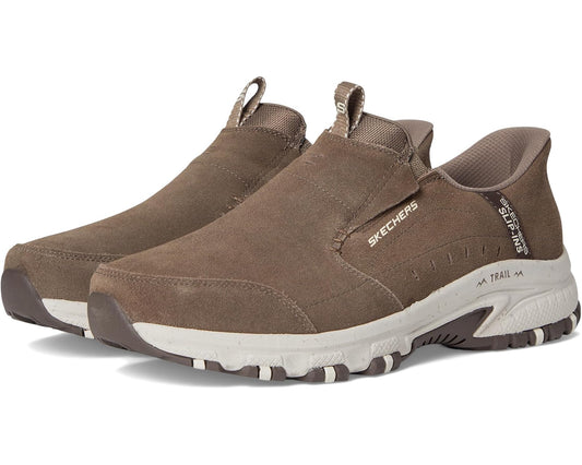 Men's SKECHERS Hillcrest Cedar Root Hands Free Slip-in Dark Taupe