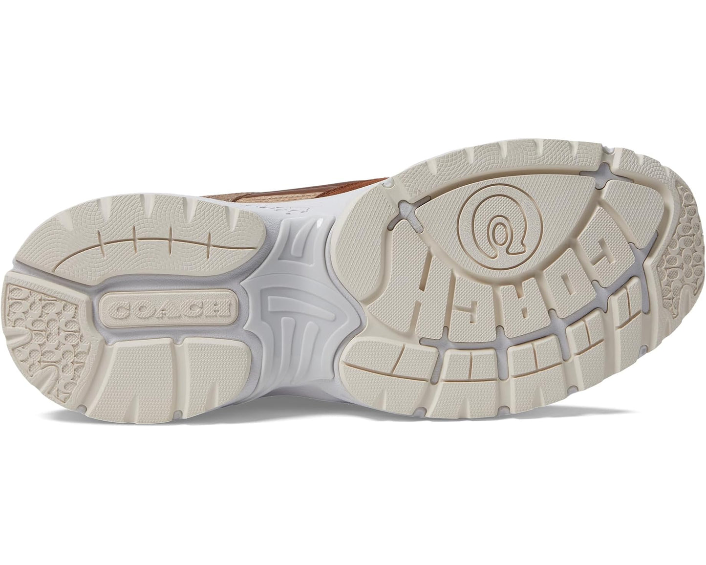 Men's COACH C301 Signature Taupe/Saddle