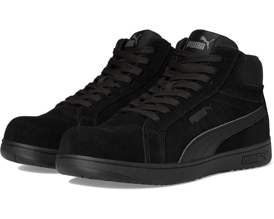 Men's PUMA Safety Iconic Suede Mid EH Black/Black/Black