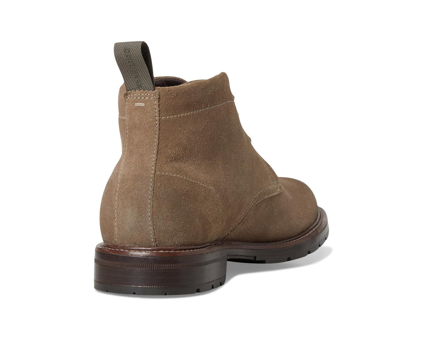 Men's Cole Haan Roundhill Grand Chukka Boots Morel Suede/Dark Natural/Water Resistant