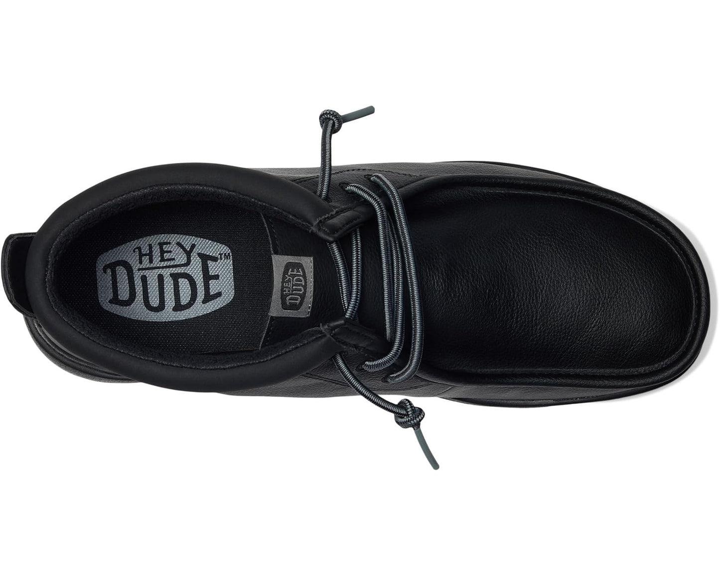 Men's Hey Dude Wally Mid GripR Classic Black/Black