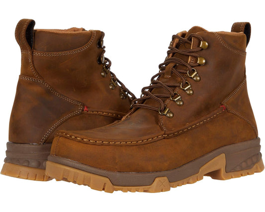 Men's Twisted X Work MXCC001 Distressed Saddle