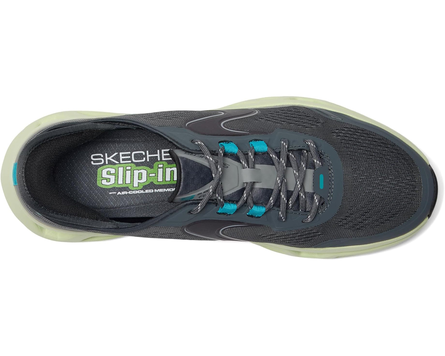 Men's SKECHERS Glide-Step Altus Hands Free Slip-In Charcoal/Lime