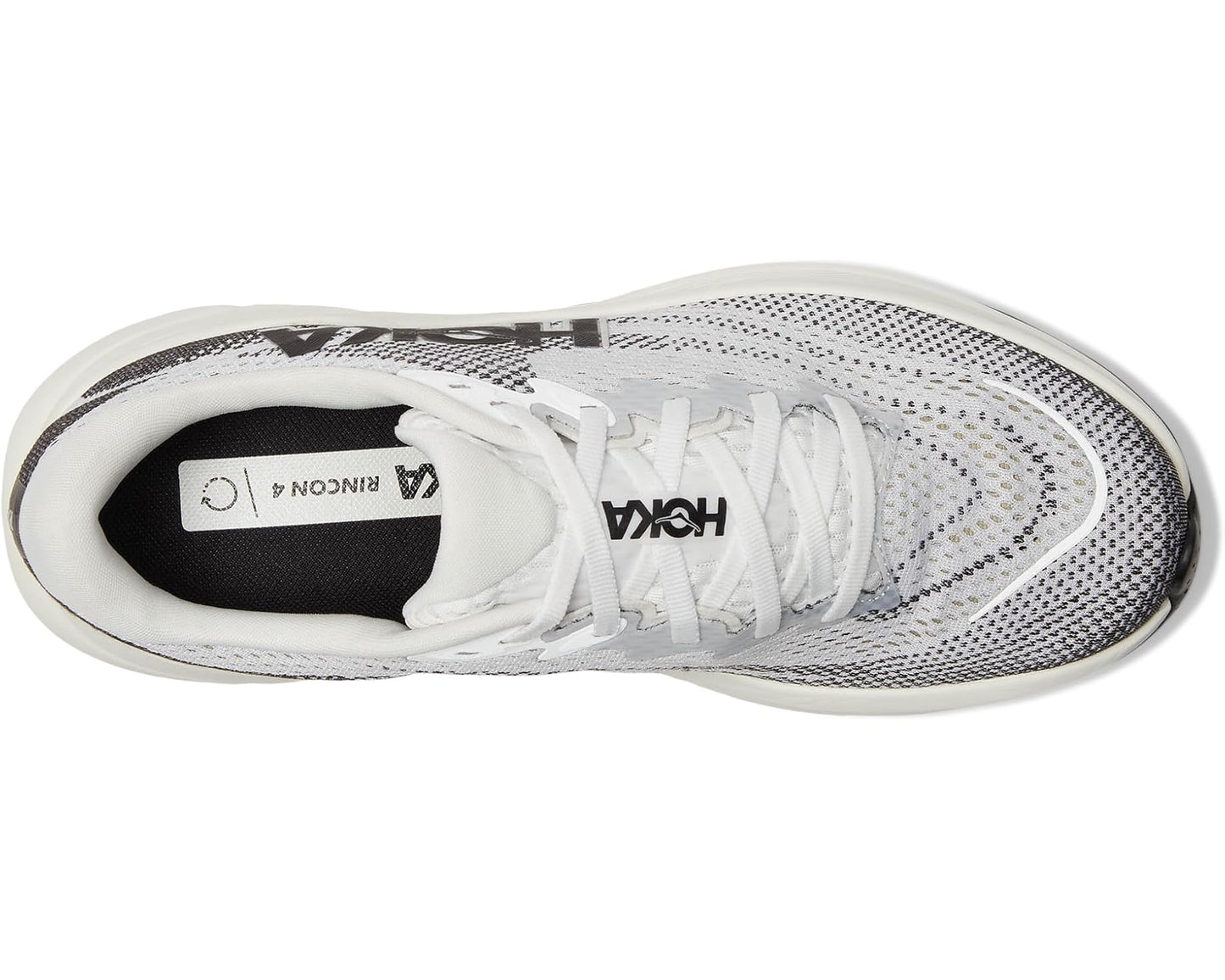 Men's Hoka Rincon 4 White/Black