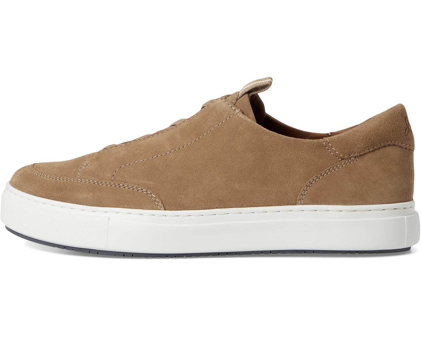 Men's Johnston & Murphy Collection Anson Stretch Lace-To-Toe Taupe English Suede