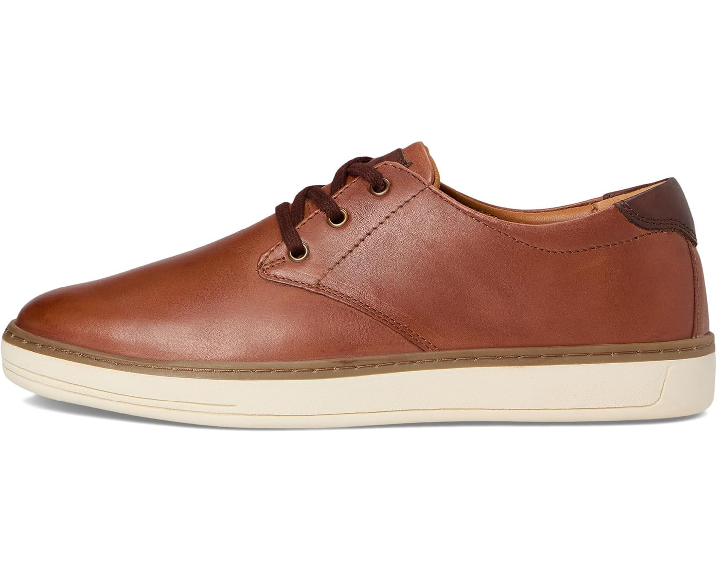 Men's Florsheim Caper Plain Toe Sneaker Oxford Cognac