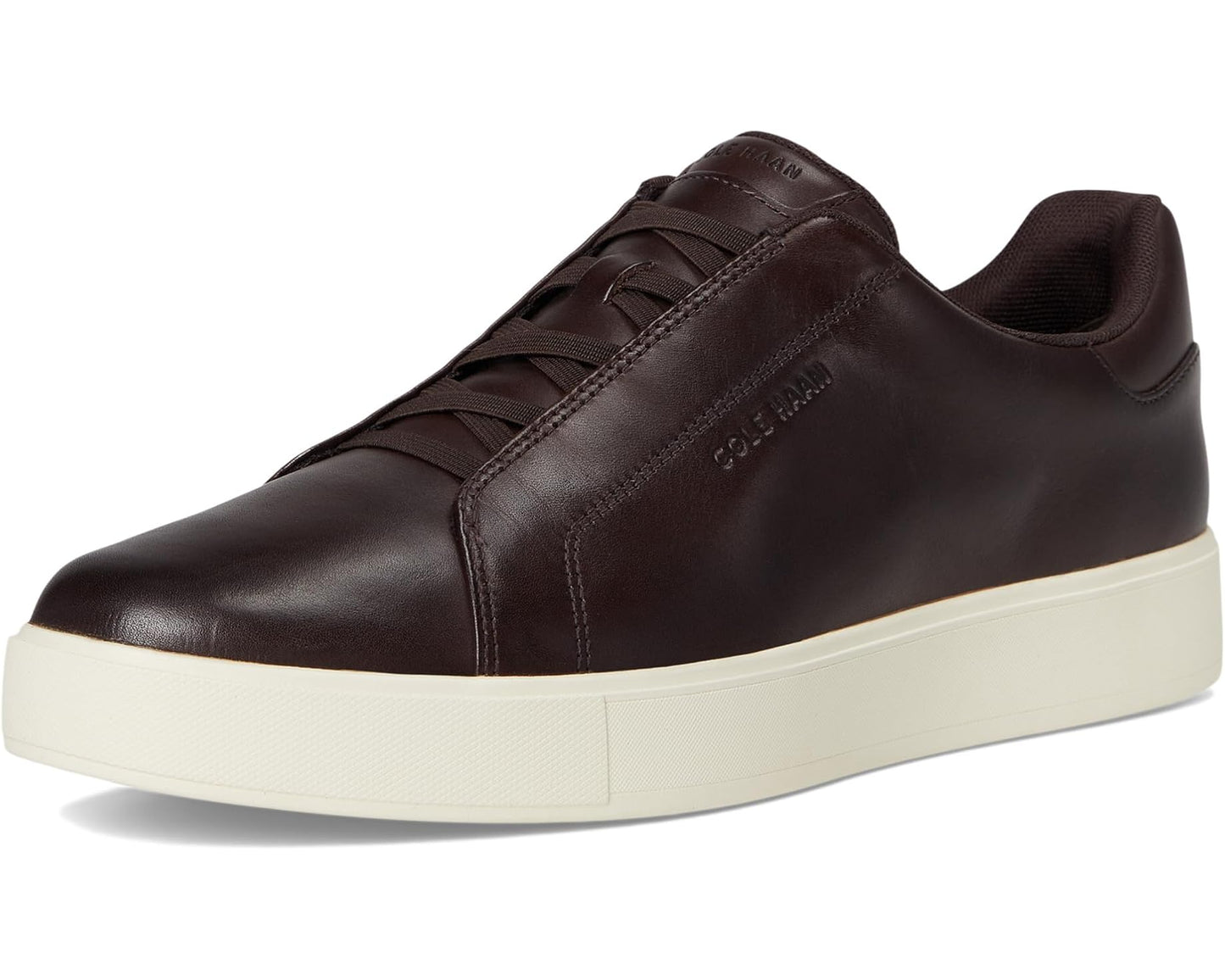 Men's Cole Haan GrandPro Luxe Slip-On Sneakers Dark Chocolate/Ivory