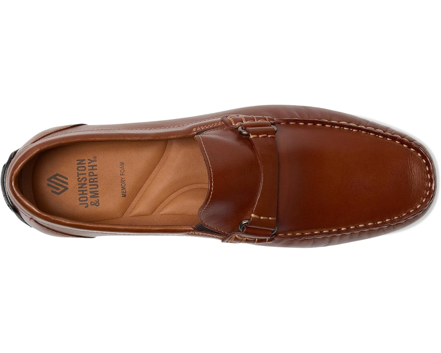 Men's Johnston & Murphy Beck Leather Bit Tan Full Grain