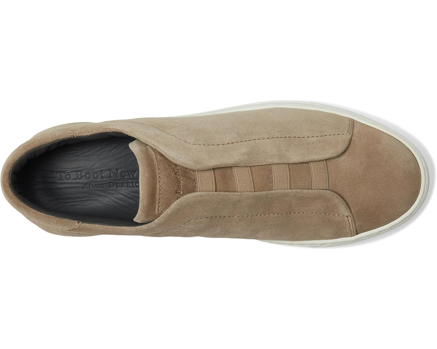 Men's To Boot New York Stone Taupe Suede