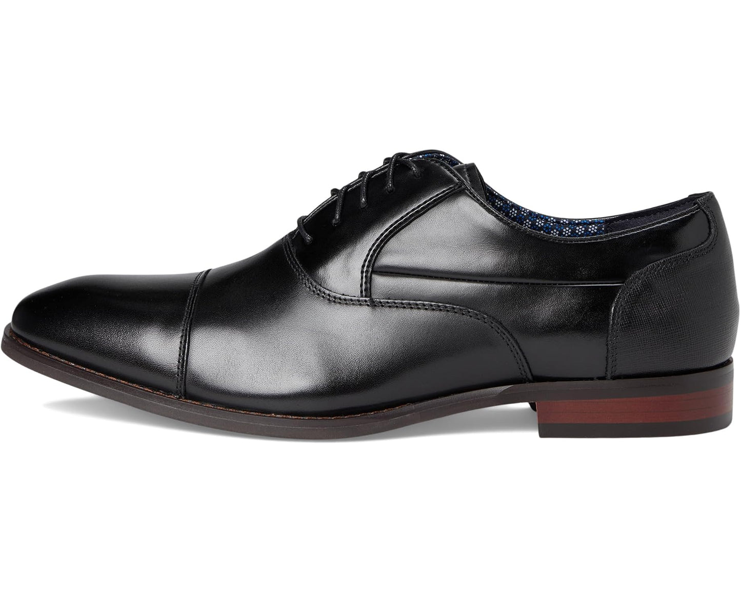 Men's Stacy Adams Kallum Cap Toe Oxford Black