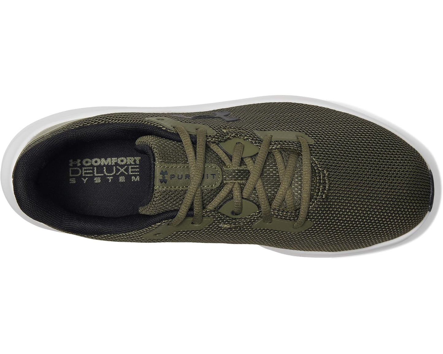 Men's Under Armour Charged Pursuit 4 Marine Overdye Green/Marine Overdye Green/Black