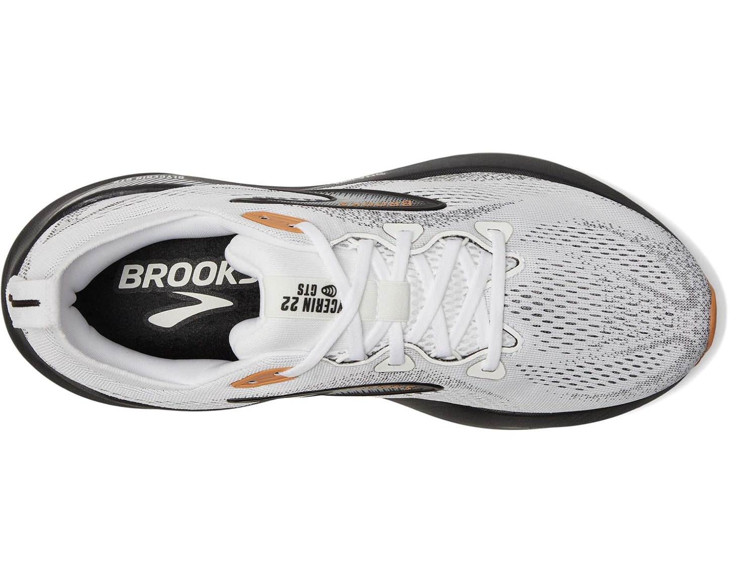 Men's Brooks Glycerin GTS 22 White/Grey/Black