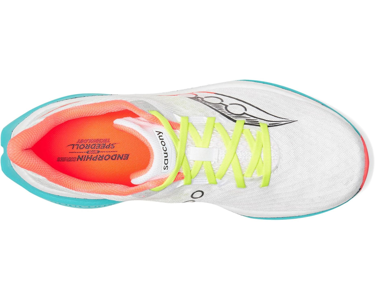 Men's Saucony Endorphin Speed 5 White/Mutant