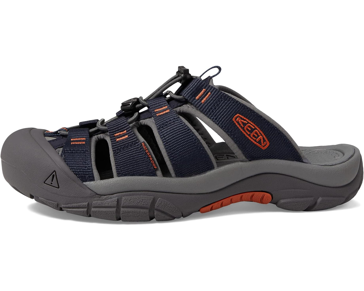 Men's KEEN Newport Slide Sky Captain/Bombay Brown