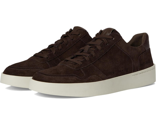 Men's Vince Peyton Lace-Up Sneakers Cocoa Brown Suede