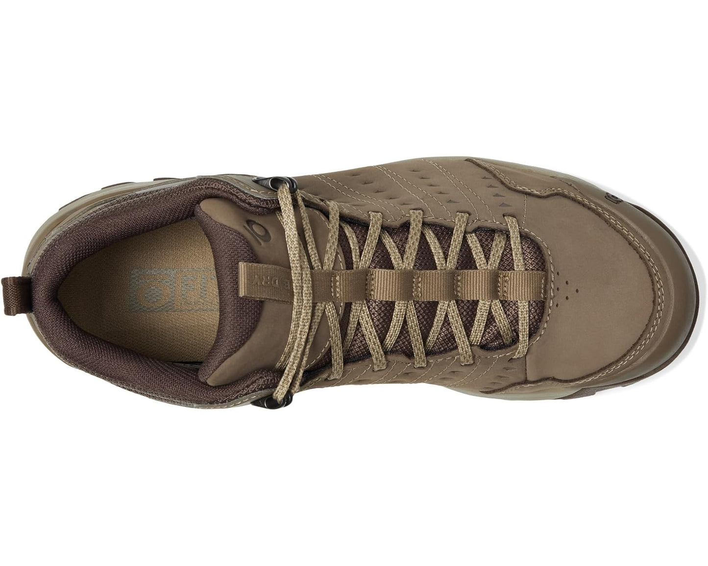 Men's Oboz Sypes Mid Leather B-DRY Morel Brown