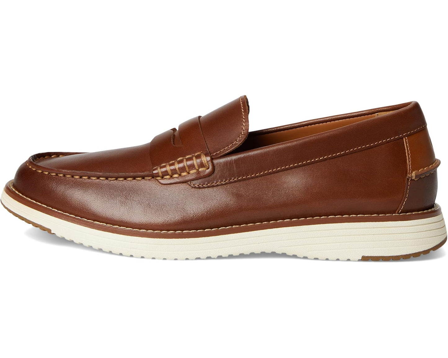 Men's Johnston & Murphy Upton Penny Tan Full Grain
