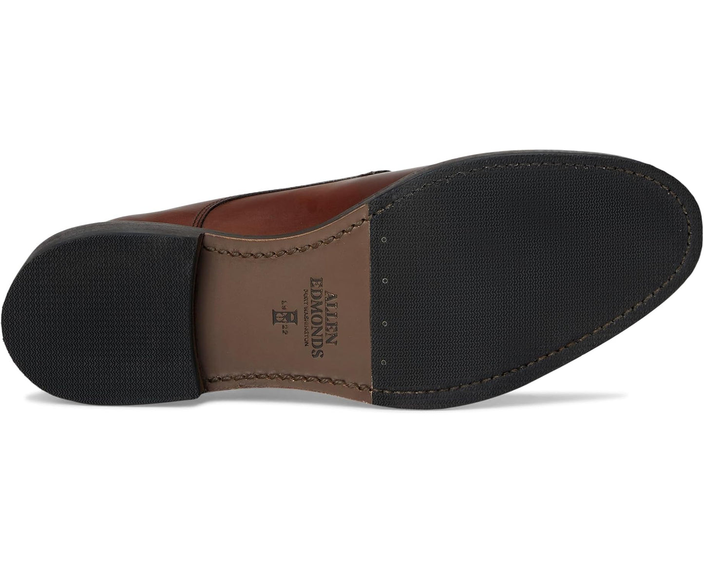 Men's Allen Edmonds Rivington Derby Shoes Chili