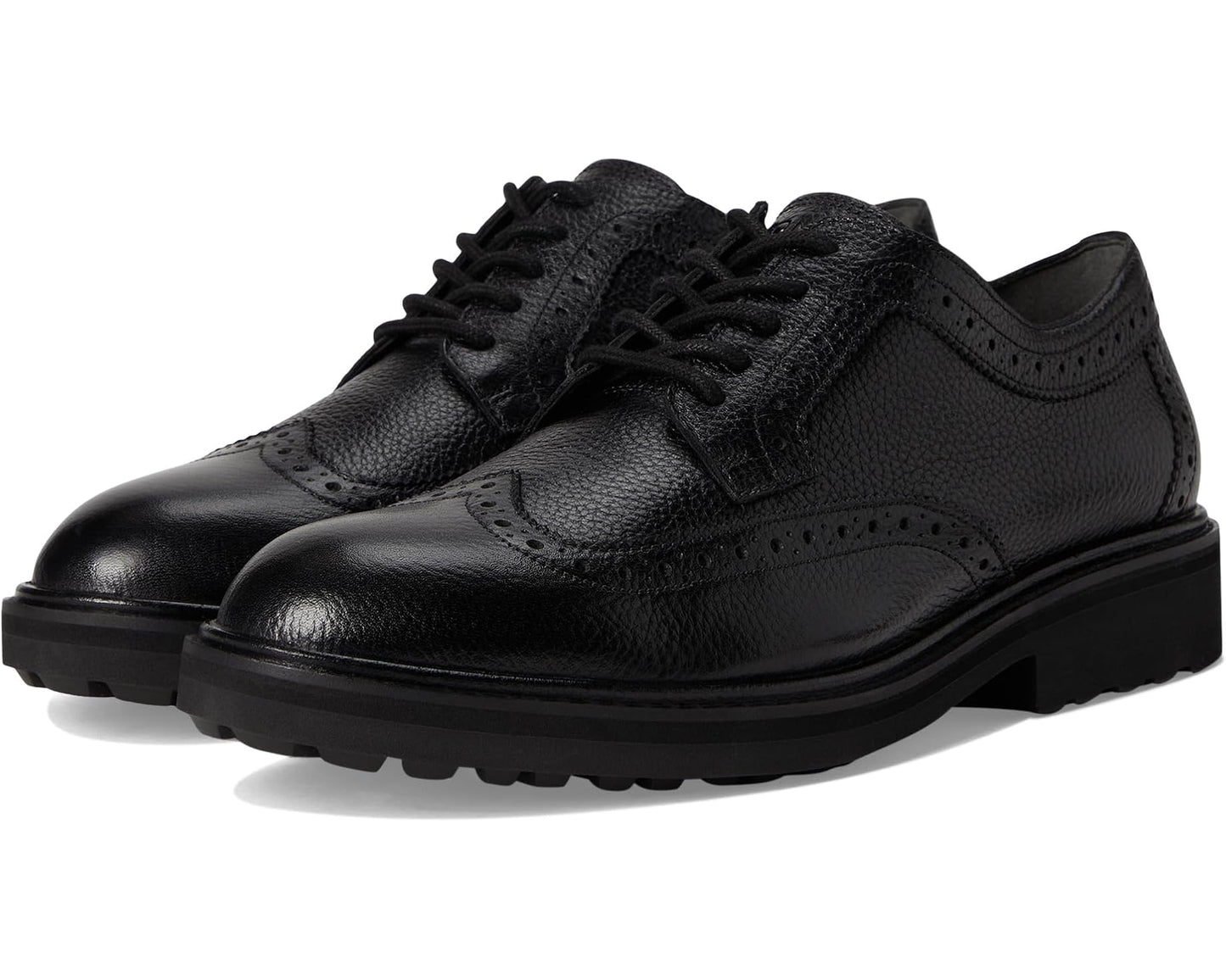 Men's VIONIC Lombard Oxfords Black Leather