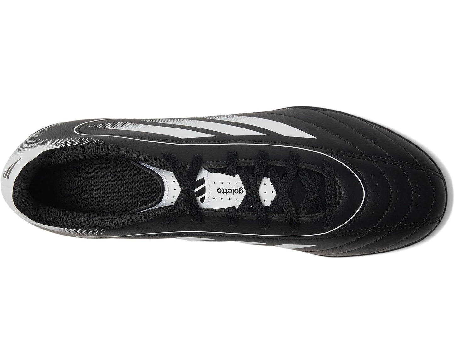 Unisex adidas Goletto IX Turf Soccer Cleats Black/White/Black