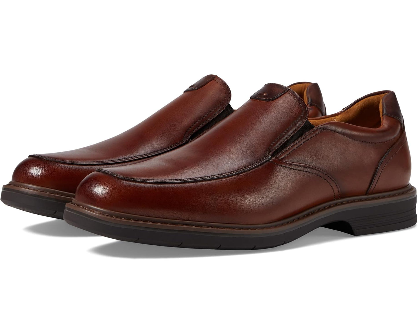 Men's Florsheim Norwalk Moc Toe Slip-On Cognac